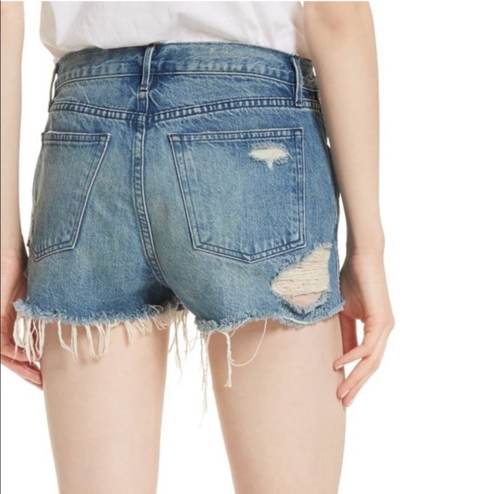 3 x 1 Made Here - W4 Carter Ripped Shorts - Picture 3 of 9